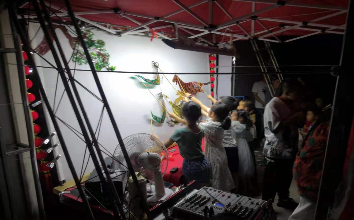 非遗皮影体验活动