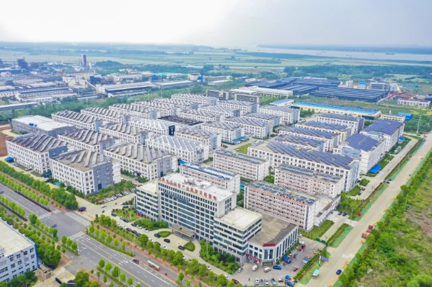 半导体产业集聚发展基地鸟瞰图